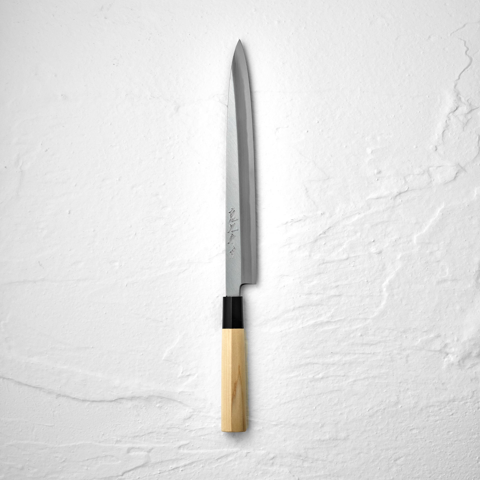 恵比寿刃 匠 -takumi- 柳刃 27cm 9寸 / 安来鋼白二号 水牛角