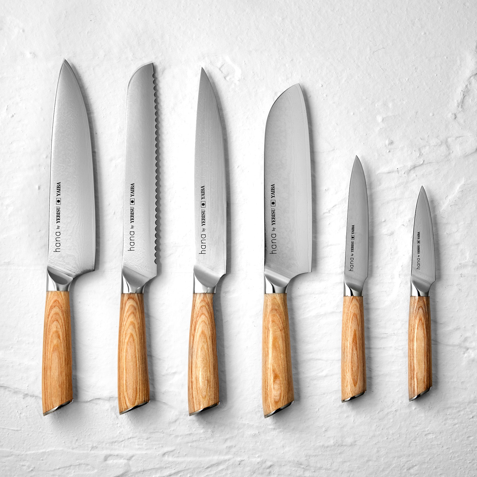 hana by YEBISUYAIBA 皮むきナイフ 9cm / VG-10 ダマスカス