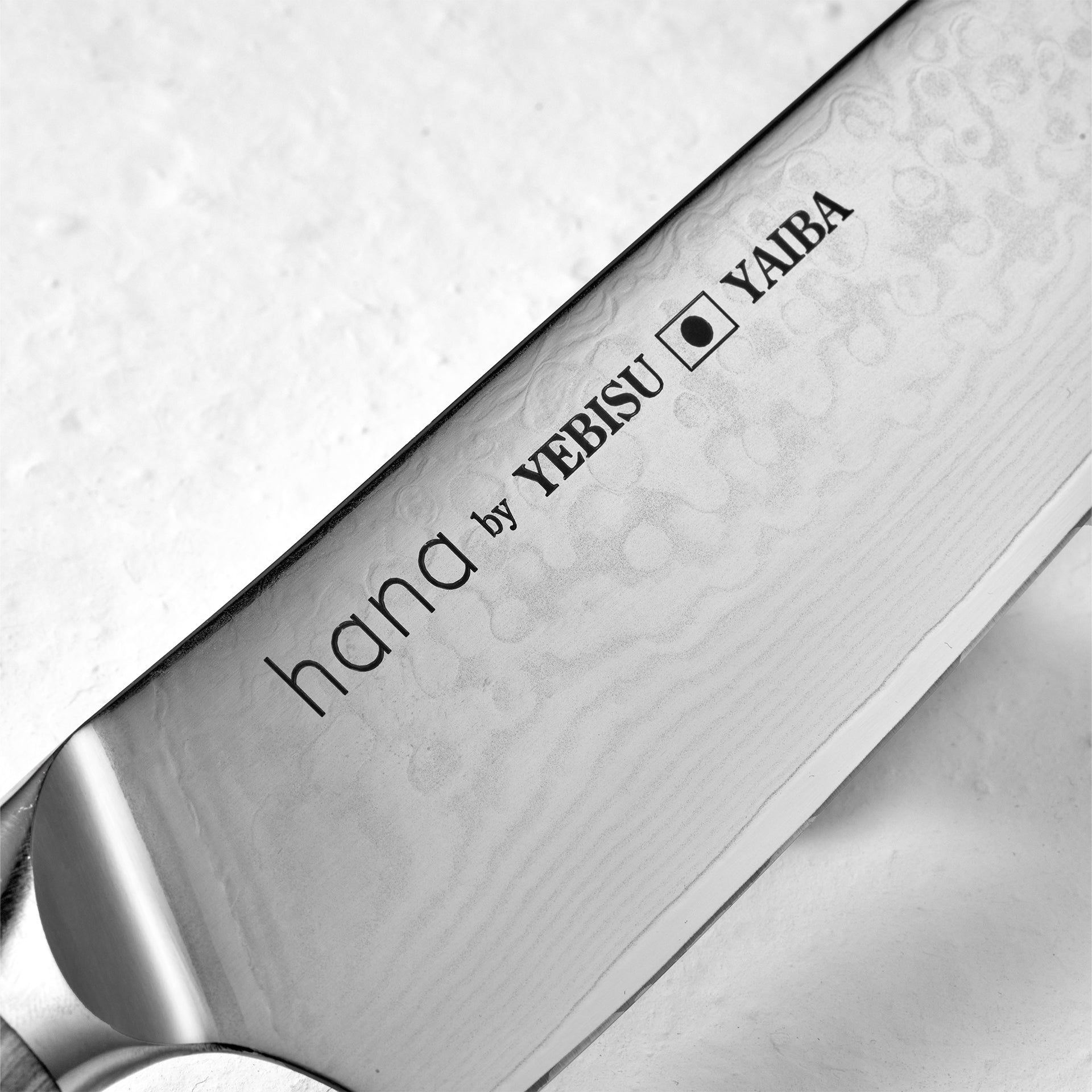 hana by YEBISUYAIBA 皮むきナイフ 9cm / VG-10 ダマスカス
